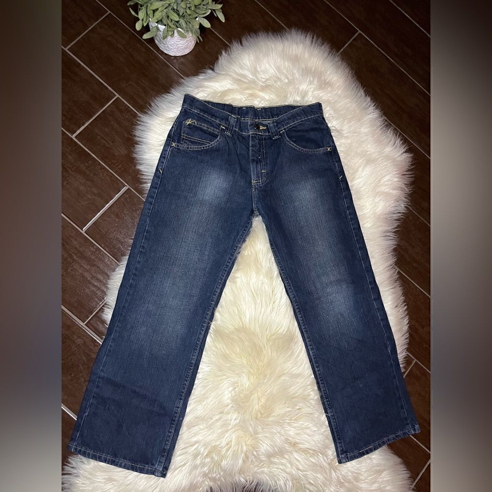 Wrangler blue jeans sz 12 husky